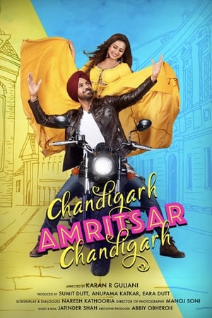 Chandigarh Amritsar Chandigarh (2019) Punjabi Movie [830MB] HD Poster Download - filmyfly